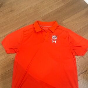 Auburn Under Armour Orange Polo